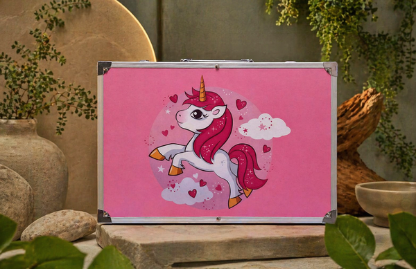 Unicorn Deluxe Kids Art & Painting Box Set - 145 PCS