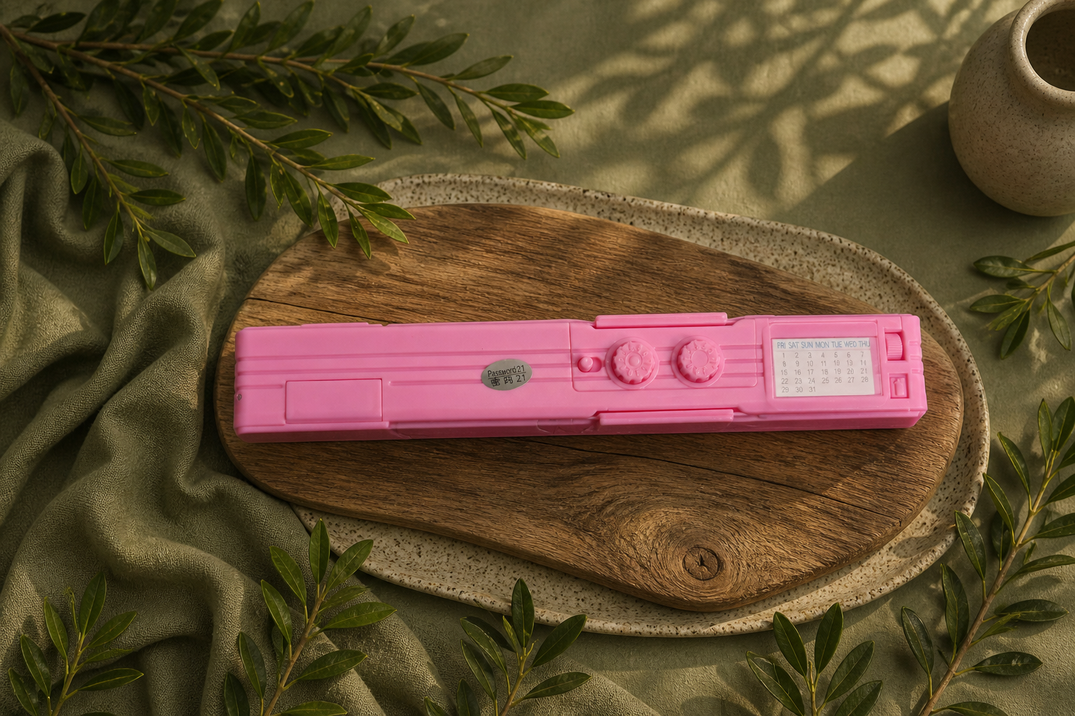 Cute Pink Multi-Function Pencil Box for Girls